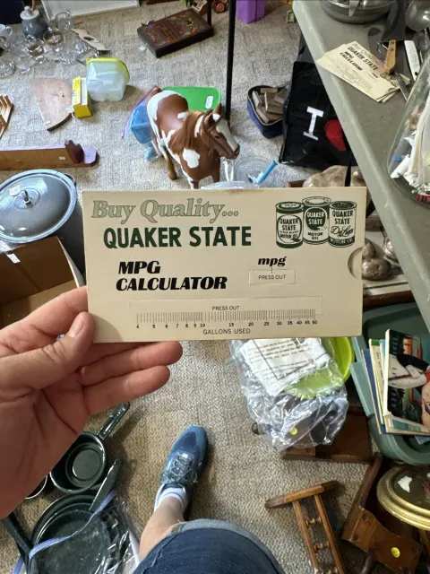 Quaker state calculator